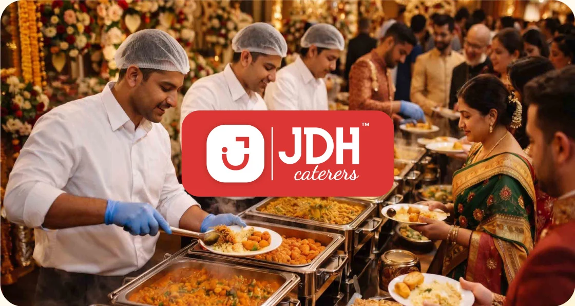 JDH Caterers on a catering event